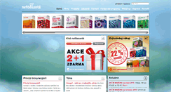 Desktop Screenshot of nefdesante.cz