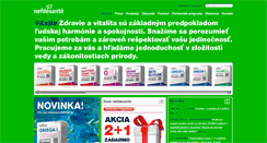 Desktop Screenshot of nefdesante.sk